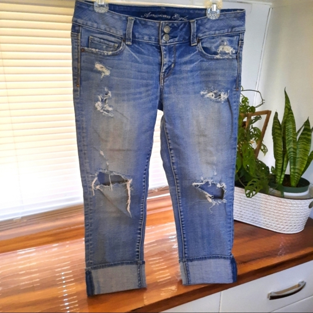 American Eagle Artist Distressed Jeans